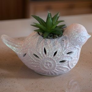 Pink Sparkling Succulent Artifical Plant, Home Decor, Glam Decor, Pink Decor